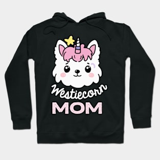 Westiecorn Unicorn Dog Owner West Highland White Terrier Dog Hoodie